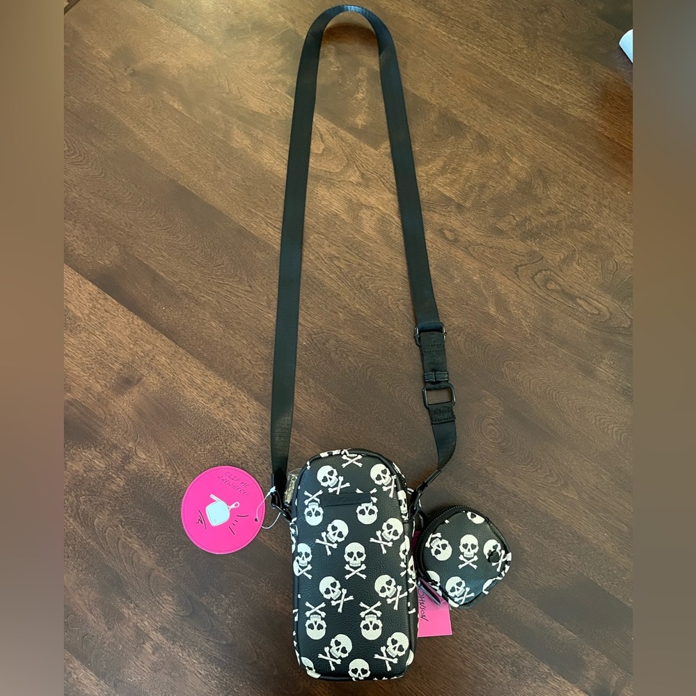 Betsey Johnson Skull Crossbody Bag